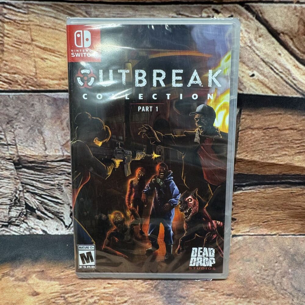 Outbreak Collection Part 1 Nintendo Switch Limited Run Games Sealed LROCCVR New